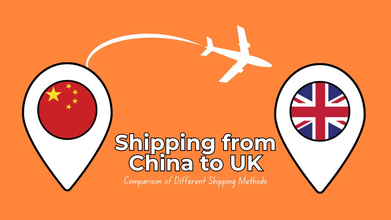 shipping from china to uk comparison of different shipping methods